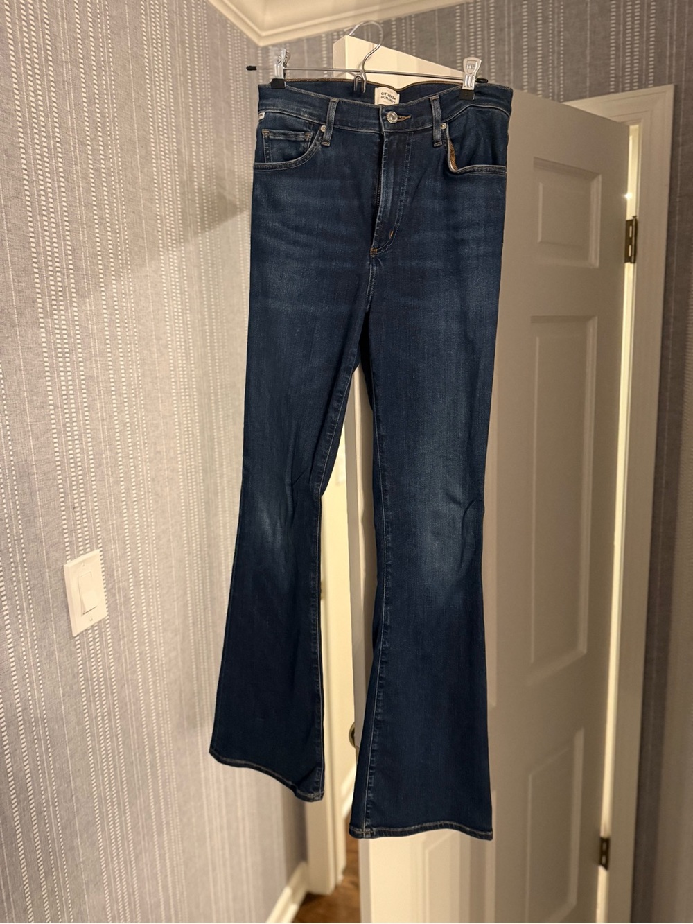 Citizens Of Humanity Dark Blue Flare Jeans